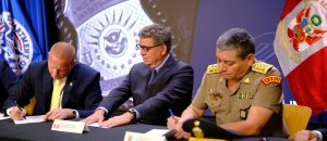 PERU Y ESTADOS UNIDOS REFUERZAN COOPERACION PARA COMBATIR EL CRIMEN ORGANIZADO Y EL NARCOTRAFICO 