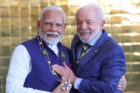 LULA Y MODI FIRMAN ACUERDO SOBRE TIERRAS RARAS 