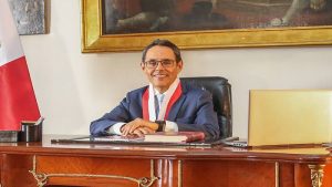 MAGISTRADO HELDER DOMÍNGUEZ HARO ASUME LA PRESIDENCIA DEL TRIBUNAL CONSTITUCIONAL